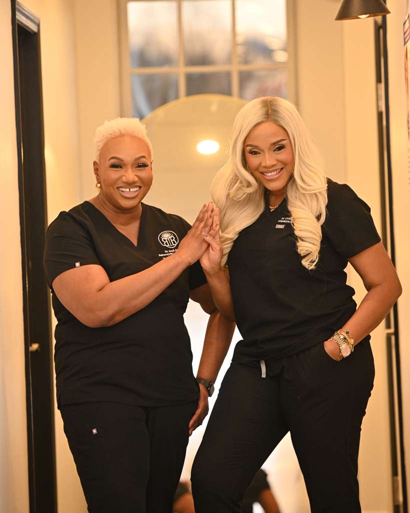 Dr. Chika and Dr. Chinenye at RebornLyfe MedSpa